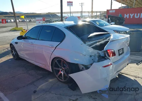 2014 BMW M5 from USA, damaged, VIN WBSFV9C50ED097183